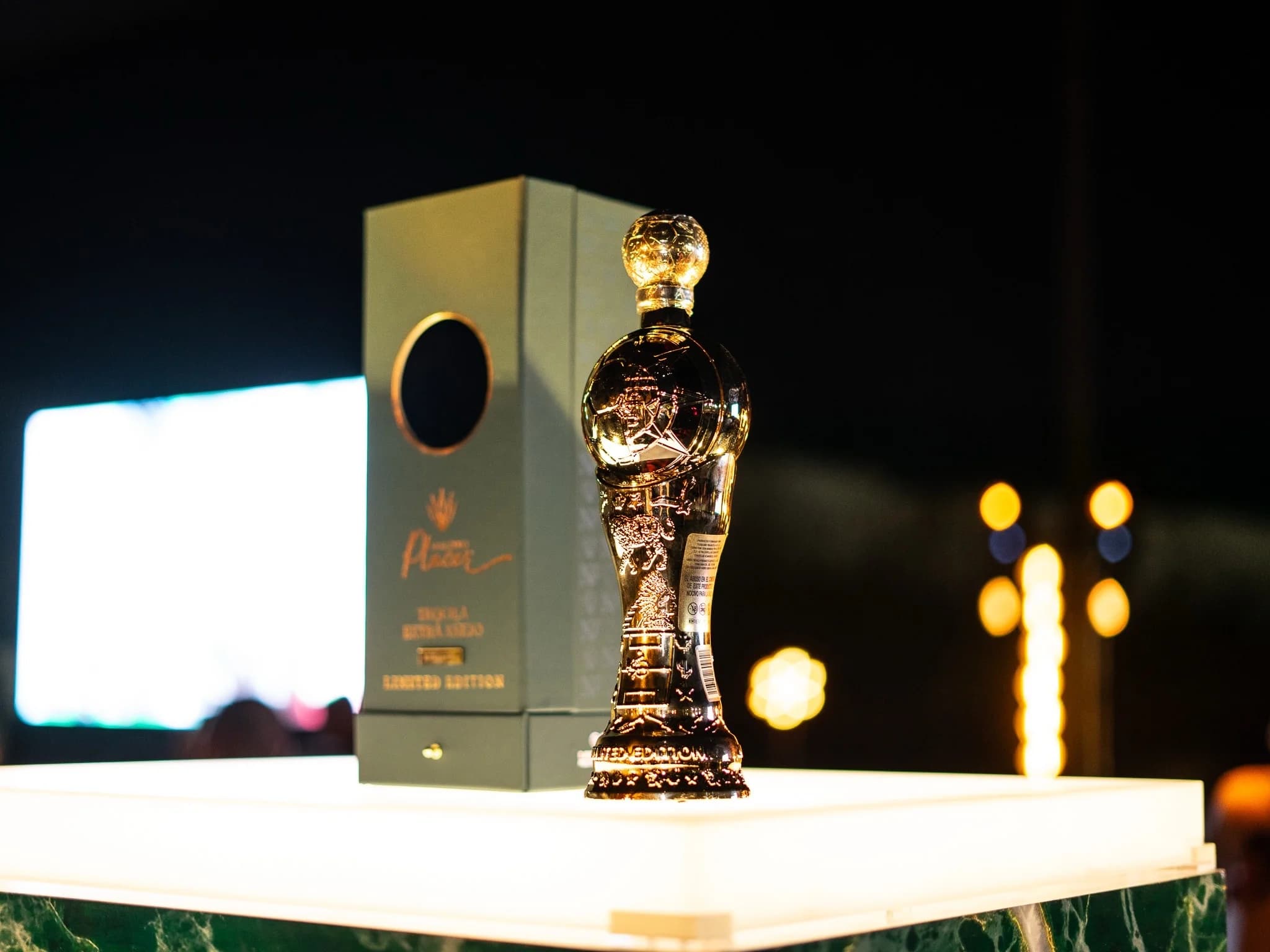 Nuestro Placer Extra Añejo en el evento de lanzamiento